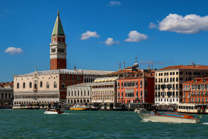 G. Becker_Venedig_07_Palazzo Ducale u. Campanile di San Marco